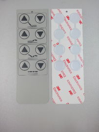 Gloss Embedded Button Tactile Membrane Switch And Panel , Eco-Friendly