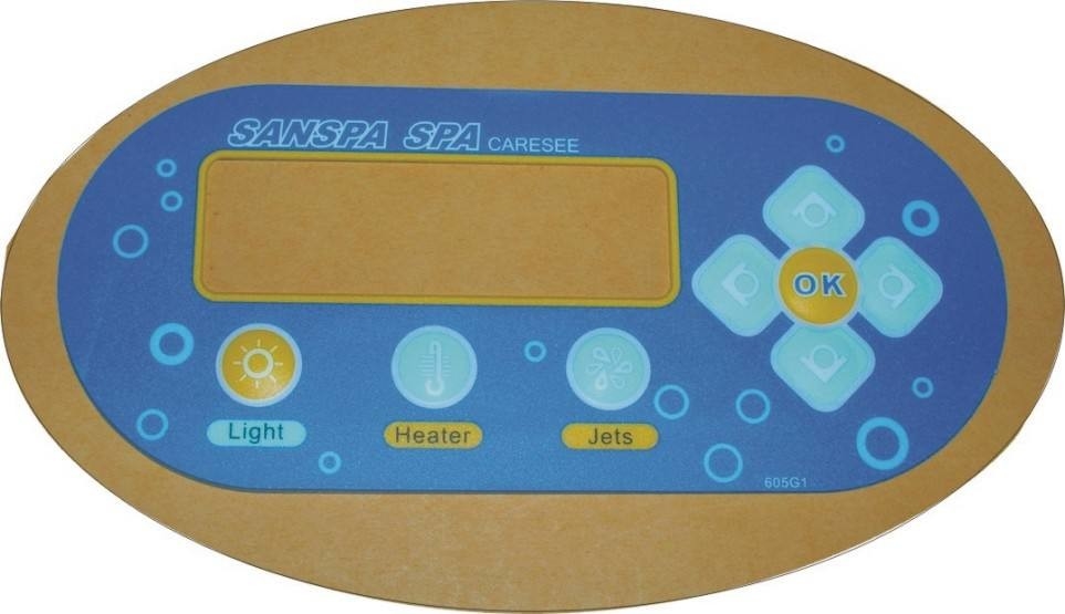 Touch Screen PCB circuit Membrane Control Panel PMMA Bottom PET Overlay