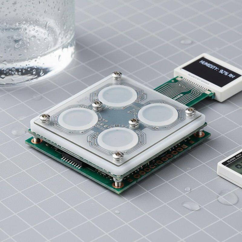 M3 Screws Flexible Membrane Switch Offering Tail FPC PCB PET and Humidity Range 90 to 95 Percent for Electronic Control Units