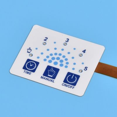 Interruttore di membrana a LED con disegno personalizzato e forza operativa da 4 oz a 8 oz