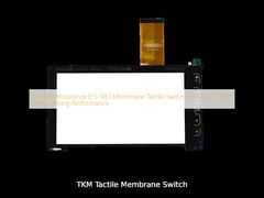 Resistenza al contatto 0,5-10Ω Membrana di commutazione tattile per prestazioni di lunga durata da -40C a 85C